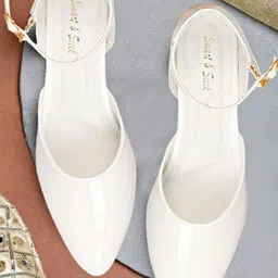 Smart & Sleek Women Block Sandals with Buckles-16