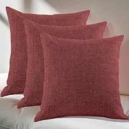 IVAZA Unisex Maroon Cushion Covers-image-96