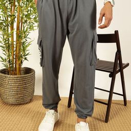 Thomas Scott Men Printed Relaxed Fit Mid Rise Joggers-image-15