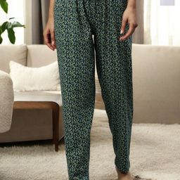 Kryptic Pack Of 2 Printed Cotton Mid-Rise Lounge Pants-image-78