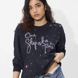 The Souled Store Women Printed Sweatshirt-picture-20