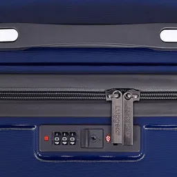 Luggero  Set Of 2 Textured Hard-Sided Trolley Suitcase image 5