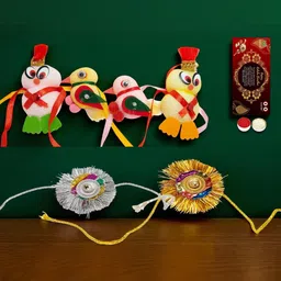 Vrinde 6Pcs Wraparound Rakhis-picture-55