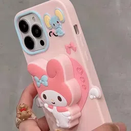 CASE CREATION Cartoon Characters Printed iPhone 14 Plus Back Case image 4