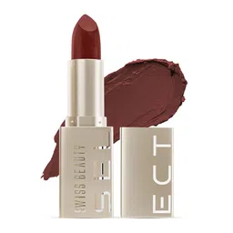 SWISS BEAUTY Select Creme Touch Lipstick with Vitamin E & Tea Tree - Walnut Brown 09-12