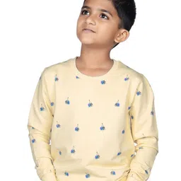CRAZYPENGUIN ELITE Boys Printed Pullover Cotton Sweatshirt-image-81