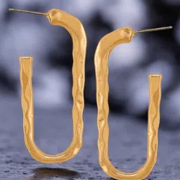 fabula Geometric Hoop Earrings-image-15