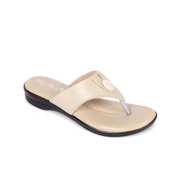 BIG BIRD FOOTWEAR Women Solid Casual Slip-on T-Strap Flats-image-89