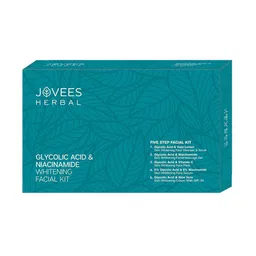 Jovees Herbal Glycolic Acid & Niacinamide Whitening Facial Kit-36