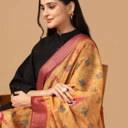 Kaizen TEXO FAB Ethnic Motifs Printed Dupatta image 5
