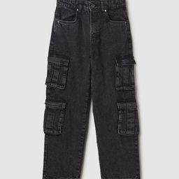 max Boys Regular Fit Mid-Rise Cotton Cargo Jeans-picture-28