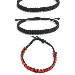Dynamic Retail Global Men Set of 3 Wraparound Bracelet-image-74