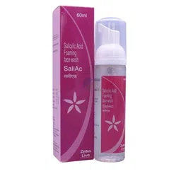 saliac Set Of 2 Salicylic Acid Foaming Face Wash - 60 ml Each-5