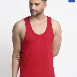 Friskers Pack Of 2 Cotton Anti-Bacterial Basic Vests 10525C-05-14-image-29