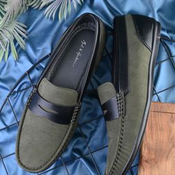 Mast & Harbour Men Suede Loafers-image-71