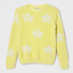 Fame Forever by Lifestyle Girls Floral Pullover Sweaters-picture-1