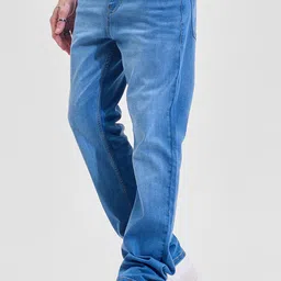 Snitch Men Straight Fit Stretchable Jeans-image-62