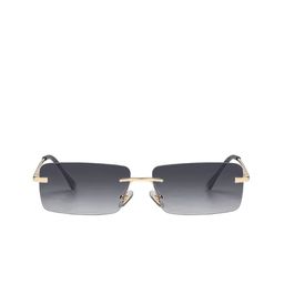 Mast & Harbour Unisex Black Lens & Gold-Toned Rectangle Sunglasses with-image-95