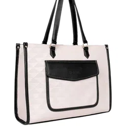 Womanix PU Handheld Bag with Applique image 3