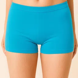 ULLAS Mid-Rise High Coverage Boy Shorts Briefs-VAN:US SBT-33 Sky Blue XS-1-picture-47