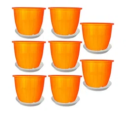 8 Inch Duro Pot for Plants with Saucer Tray-image-96