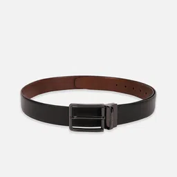 Peter England Men Leather Textured Reversible Formal Belt-image-32