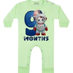Arvesa Infants Printed Round Neck Bodysuits-image-99