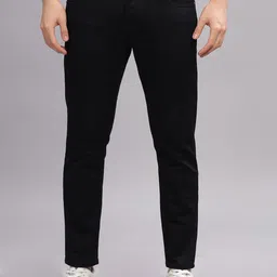 THREE DAYS Men Solid Regular Fit Mid-Rise Slash Knee Stretchable Jeans-image-10