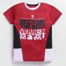 HRX by Hrithik Roshan Boys Rapid-Dry Typography Printed T-shirt-image-61