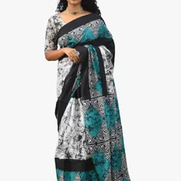 clothonus Ikat Pure Cotton Saree-image-94