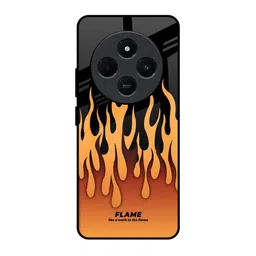 QRIOH Unisex Redmi 14C 5G Quirky Shockproof Glass Back Case-picture-47