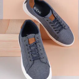 Mochi Men Woven Design Skate Shoes-image-19