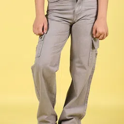 V-Mart Girls Regular Fit Mid-Rise Light Fade Jeans-image-72