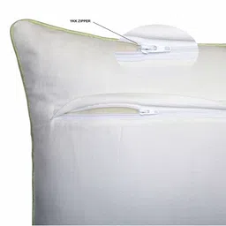 KLIYARA Cream-Coloured & Orange Square Cushion Covers-21