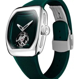 ZEROO Men Skeleton Square Dial & Straps Analogue Automatic Watch ZT009PSGG image 3