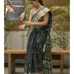 KALINI Women Green Sarees-picture-5