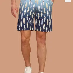 BULLMER Men Printed Shorts-image-95