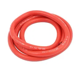 High Quality Ultra Flexible 6AWG Silicone Wire 0.5m (Red)-24