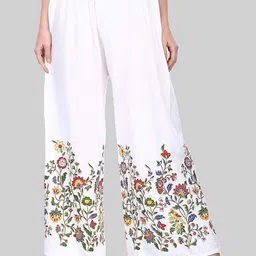 Aura Glam Women Printed Ethnic Palazzos-image-93