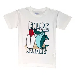 Gini and Jony Boys Printed Applique T-shirt-image-9