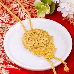 Manikya Gold-Plated Necklace Set-image-19