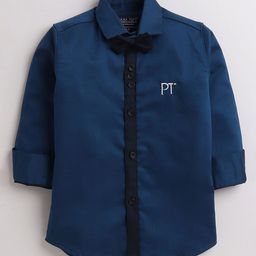 Polka Tots Boys Long Sleeves Pure Cotton Shirt-picture-47