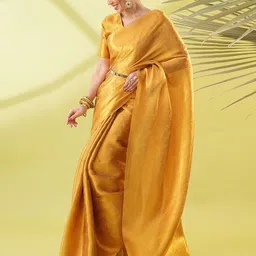 yourwish Woven Design Zari Tissue Banarasi Saree-picture-20