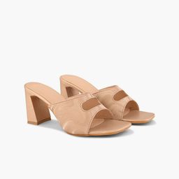 Elevato Basics Women Solid Party Block Regular Sandals-40