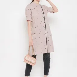 Moda Rapido Women Animal Printed Straight Kurta-image-18
