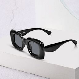 CELEBRITY SUNGLASSES Unisex Square with UV Protected Lens Sunglasses CLSG-86744-07-51