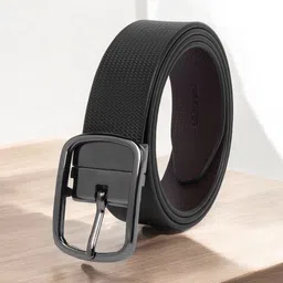 CRUSSET Men Textured Leather Reversible Formal Belt-image-16