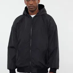 Trendyol Hooded Bomber Jacket-32