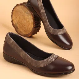 DressBerry Women Woven Design Round Toe Mojaris-picture-29