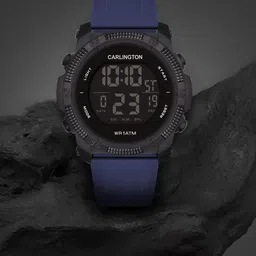 CARLINGTON Men Dial & Straps Digital Multi Function Watch Endurance 9133 blue-36